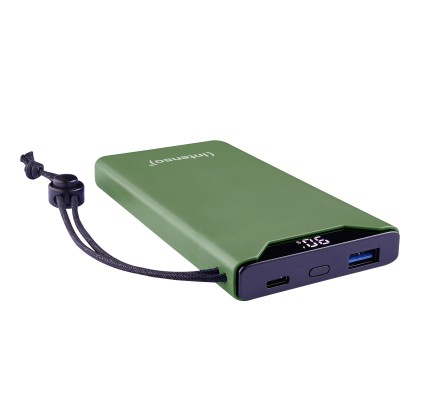 Intenso Power Bank  F10000, Pd, Qualcomm Quick Charge 3.0, Digital Percentage Display, Verde