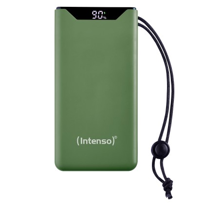 Intenso Power Bank  F10000, Pd, Qualcomm Quick Charge 3.0, Digital Percentage Display, Verde