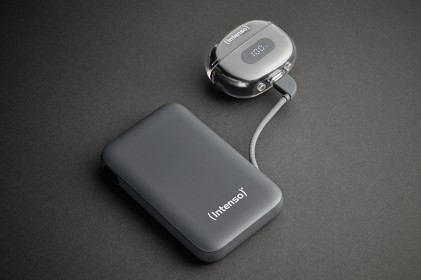 Intenso Power Magnetic Wireless Power Bank Grigio 1000Mah