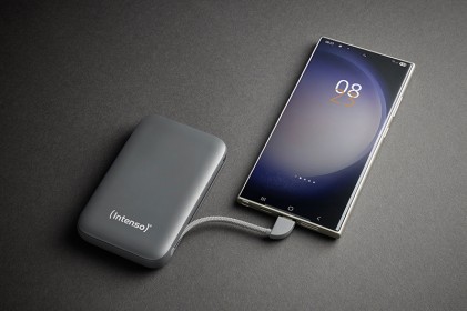 Intenso Power Magnetic Wireless Power Bank Grigio 1000Mah