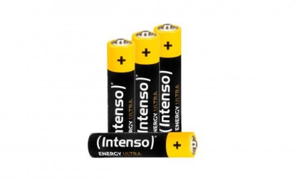 Intenso Batterie Alcaline Energy Ultra Aaa Lr03 4Pcs Blister