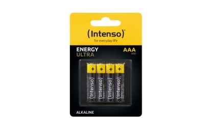 Intenso Batterie Alcaline Energy Ultra Aaa Lr03 4Pcs Blister