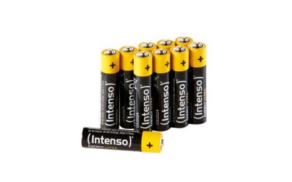 Intenso Batterie Alcaline Energy Ultra Aaa Lr03 10Pcs Shrinked Pack