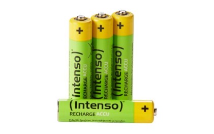 Intenso Batterie Ricaricabili Energy Eco Aaa Hr03 4Pcs Blister 850Mah