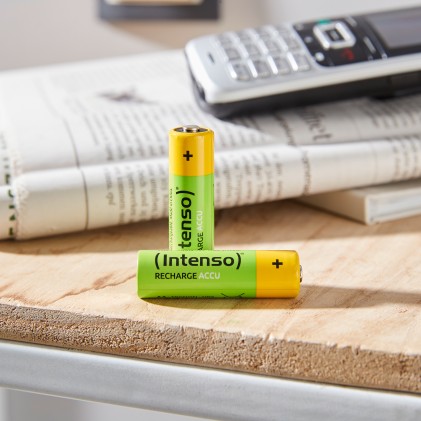 Intenso Batterie Ricaricabili Energy Eco Aa Hr6 4Pcs Blister 2600 Mah