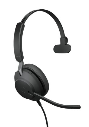 Jabra Evolve2 40 SE Auricolare Cablato A Padiglione Ufficio USB Type-C / USB Type-A Nero