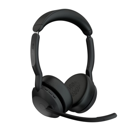 Jabra Evolve2 55 Auricolare Con cavo e senza cavo A Padiglione Ufficio Bluetooth Base di ricarica Nero