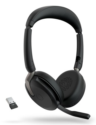 Jabra Evolve2 65 Flex Auricolare Con cavo e senza cavo A Padiglione Ufficio Bluetooth Nero
