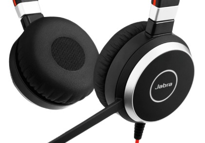 Jabra Evolve 40 MS Stereo USB-C Auricolare Cablato A Padiglione Ufficio USB tipo-C Bluetooth Nero