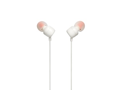 JBL Tune 110 Auricolare Cablato In-ear MUSICA Bianco