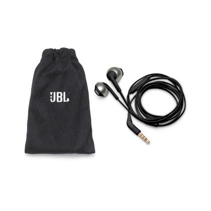 Auricolari Microfono Filo Jbl Jblt205Blk Tune 205 Black