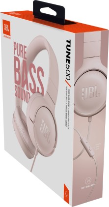 JBL Tune 500 Cuffie Cablato A Padiglione MUSICA Rosa