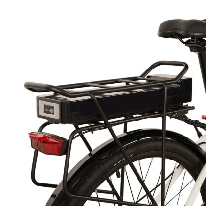 Jeep Bicicletta Elettrica City E-Bike Velocita Max 25 Km/H Ruote 28 Motore 250W Nero