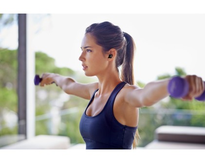 Auricolari Microfono Bluetooth Jvc Gumy Mini Ha-A5T-Bn-E