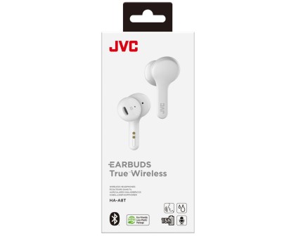 Auricolari Microfono Bluetooth Jvc Ha-A8T Bud Type Ha-A8T-W-U