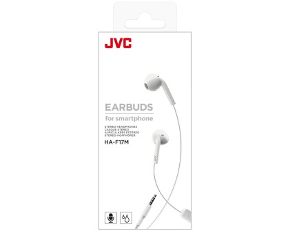Auricolari Microfono Filo Jvc Ha F17M Ha-F17M-We