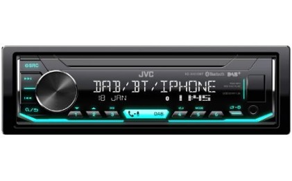Autoradio JVC KDX451DBT incl. DAB-Antenne