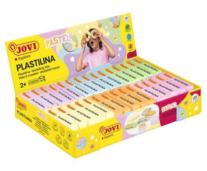 Jovi 70P composto per ceramica e modellazione Argilla da modellazione 1,66 kg Verde, Azzurro, Arancione, Rosa, Viola, Giallo 1 pz