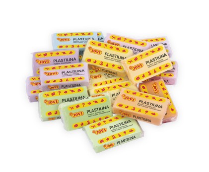 Jovi 70P composto per ceramica e modellazione Argilla da modellazione 1,66 kg Verde, Azzurro, Arancione, Rosa, Viola, Giallo 1 pz