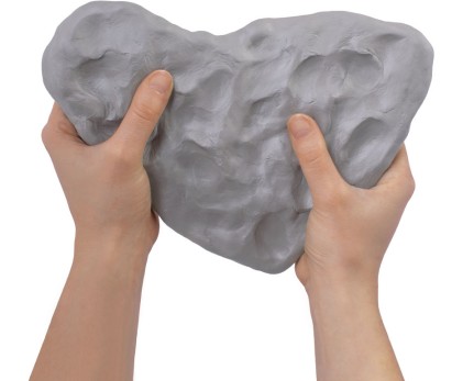 Jovi JOV85G composto per ceramica e modellazione Argilla da modellazione 500 g Grigio 1 pz