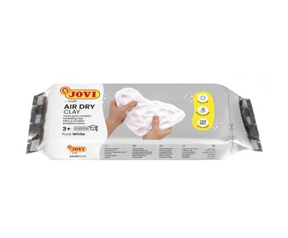 Jovi 85 composto per ceramica e modellazione Argilla da modellazione 500 g Bianco