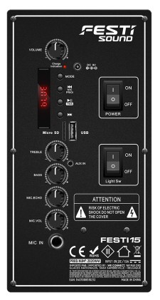 Casse Attive Trolley Karma Festi 15