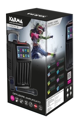 Casse Attive Trolley Karma Vision 8