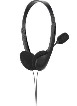 Cuffia C/Microfono Usb Bk Controllo Volume