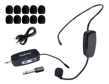 Microfono Radio Ad Archetto Ricaricabile