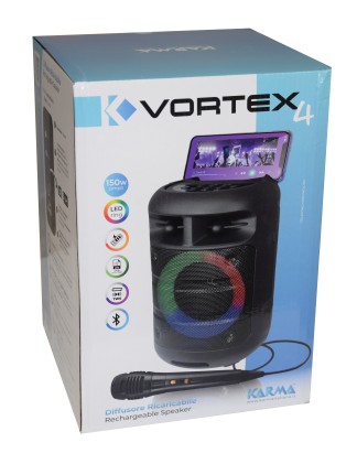 Cassa Party Karma Con Microfono Vortex 4