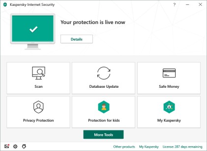 Kaspersky Internet Security 2020 5 User 1 Year