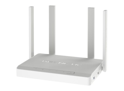 Keenetic Hero (Kn-1011), Router 4 Porte 1Gbps, 1 Porta Combo Rj45/Sfp 1Gbps,  Wi-Fi 6 Ax1800, Mesh, Vpn, Parental Control, Menu