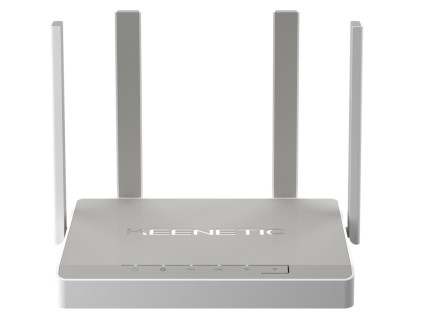 Keenetic Hero (Kn-1011), Router 4 Porte 1Gbps, 1 Porta Combo Rj45/Sfp 1Gbps,  Wi-Fi 6 Ax1800, Mesh, Vpn, Parental Control, Menu