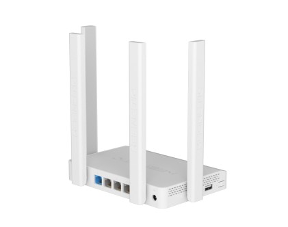 Keenetic Router Gigabit Wi-Fi 5  Ac1200 Con Smart Switch Gigabit Con 4 Porte, N.1 Usb