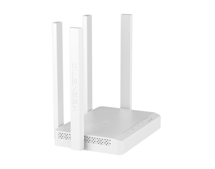Keenetic Router/Extender Speedster 3Rd Gen. (Kn-3012), Router 4 Porte 1Gbps, Wi-Fi Ac1200, Mesh