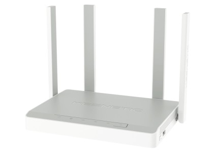 Keenetic Hopper (Kn-3810), Router 4 Porte 1Gbps, Wi-Fi Ax1800, Mesh, Vpn,  Parental Control, Media Server, Menu Multi Lingua
