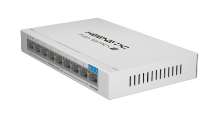 Keenetic Poe+ Switch 9 (Kn-4710), Switch 1 Porta 1Gbps + 8 Porte 1 Gbps Poe+, Potenza Massima Erogab
