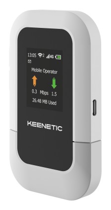 Keenetic Router Roamer 4G Mobile Hotspot With Wi-Fi 6