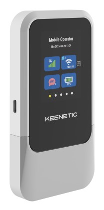 Keenetic Router Roamer 5G Mobile Hotspot With Wi-Fi 6