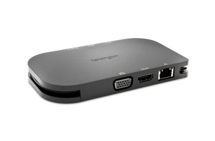 Kensington Sd1600P Docking Station Mobile Usb-C Passthrough - Hdmi 4K O Hd Vga, Windows/Chrome/Mac