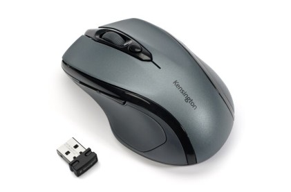 Kensington Mouse wireless Pro Fit di medie dimensioni - grigio grafite