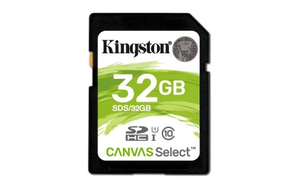 Memory Card SD 32GB Kingston C10 Canvas