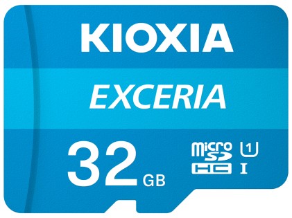 Kioxia Exceria 32 GB MicroSDHC UHS-I Classe 10