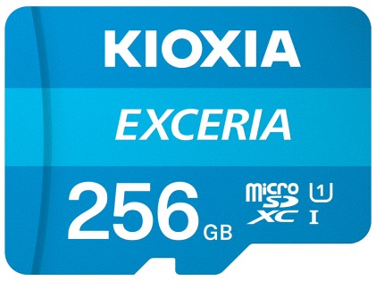 Kioxia Exceria 256 GB MicroSDXC UHS-I Classe 10