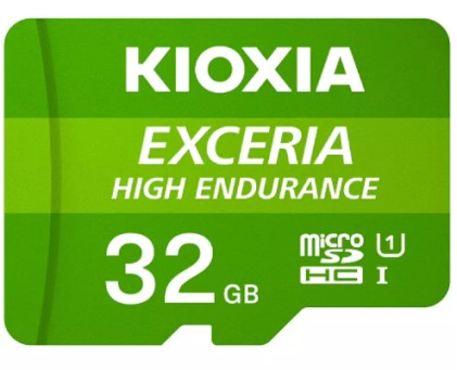 Kioxia Exceria High Endurance 32 GB MicroSDHC UHS-I Classe 10