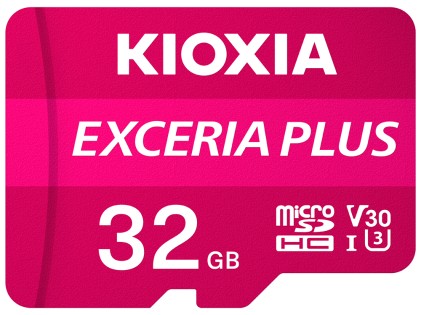 Kioxia Exceria Plus 32 GB MicroSDHC UHS-I Classe 10