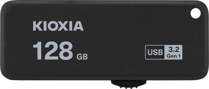 Kioxia TransMemory U365 unit&agrave; flash USB 128 GB USB tipo A 3.2 Gen 1 (3.1 Gen 1) Nero