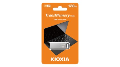 Kioxia TransMemory U366 unità flash USB 128 GB USB tipo A 3.2 Gen 1 (3.1 Gen 1) Grigio