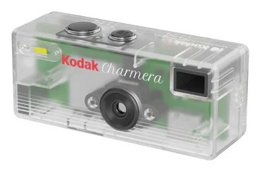 Fotocamera digitale istantanea Kodak Charmera Retro - 1,6 MP - Dimensioni minuscole/portachiavi - Batteria ricaricabile - Peso 30 g - Modello casuale