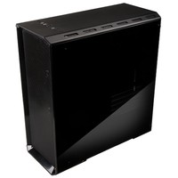 Case Midi Kolink Levante, Tempered Glass - Black Window